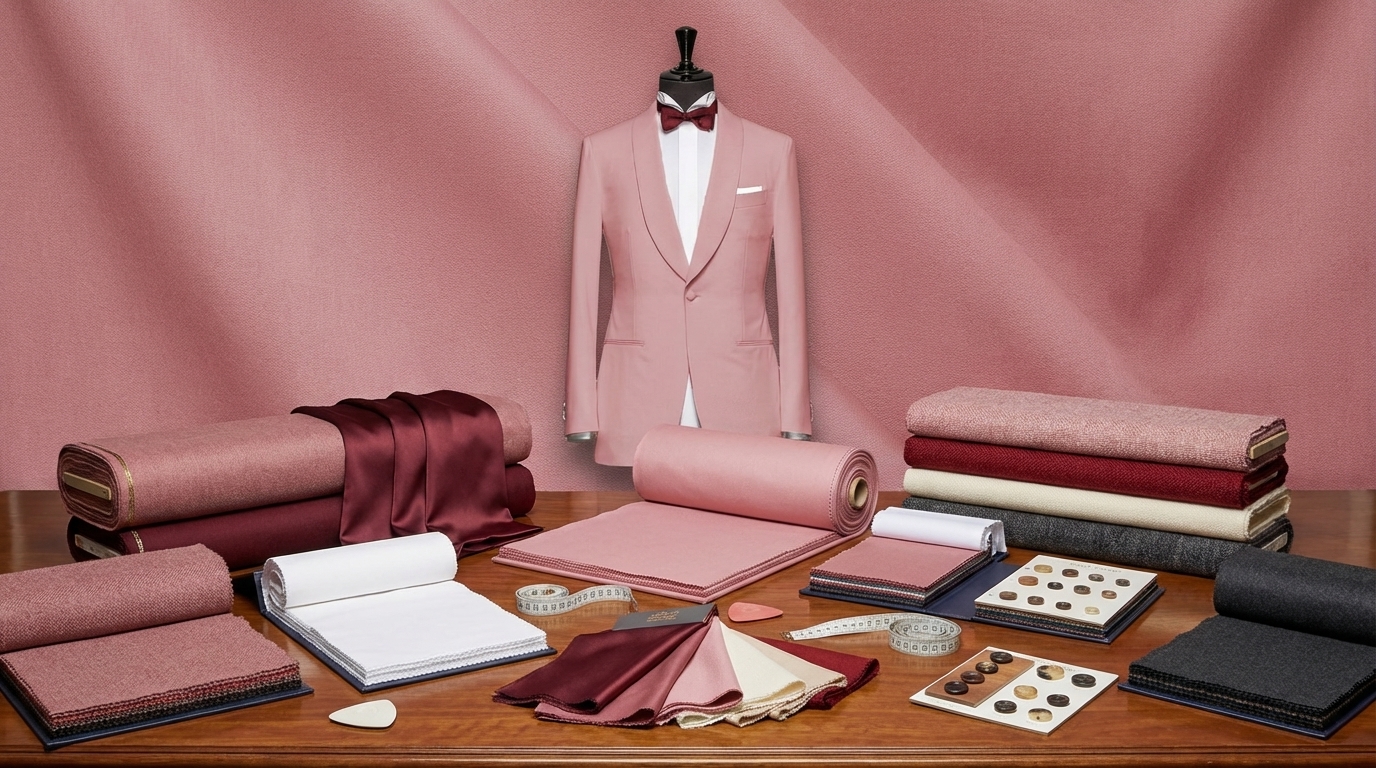 tissus pour costume demi-mesure à Levallois-Perret