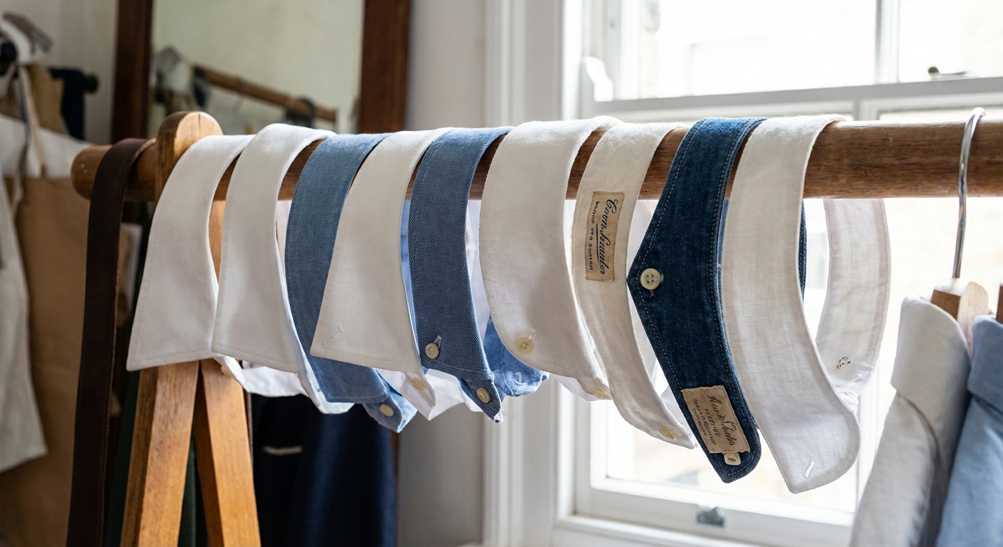 différents modèles de col chemise pour homme