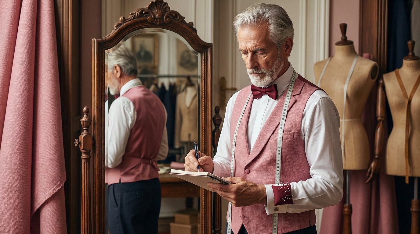 essayage costume demi mesure Sartrouville