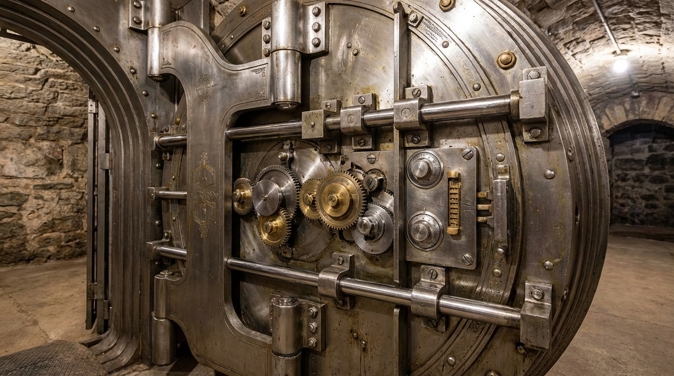 Ouverture de coffre-fort | Intervention et solutions 3 Mécanisme interne après ouverture coffre-fort et contrôle technique