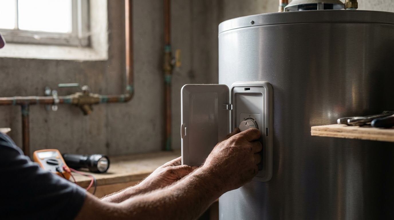 Illustration : Comment détecter une panne sur votre chauffe-eau électrique