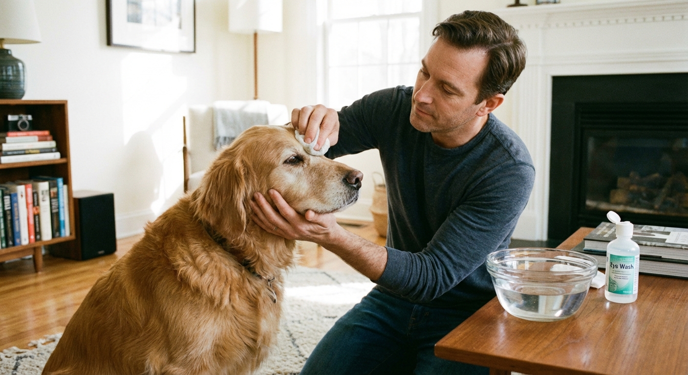 Lotion yeux chien : guide pour prévenir les irritations |