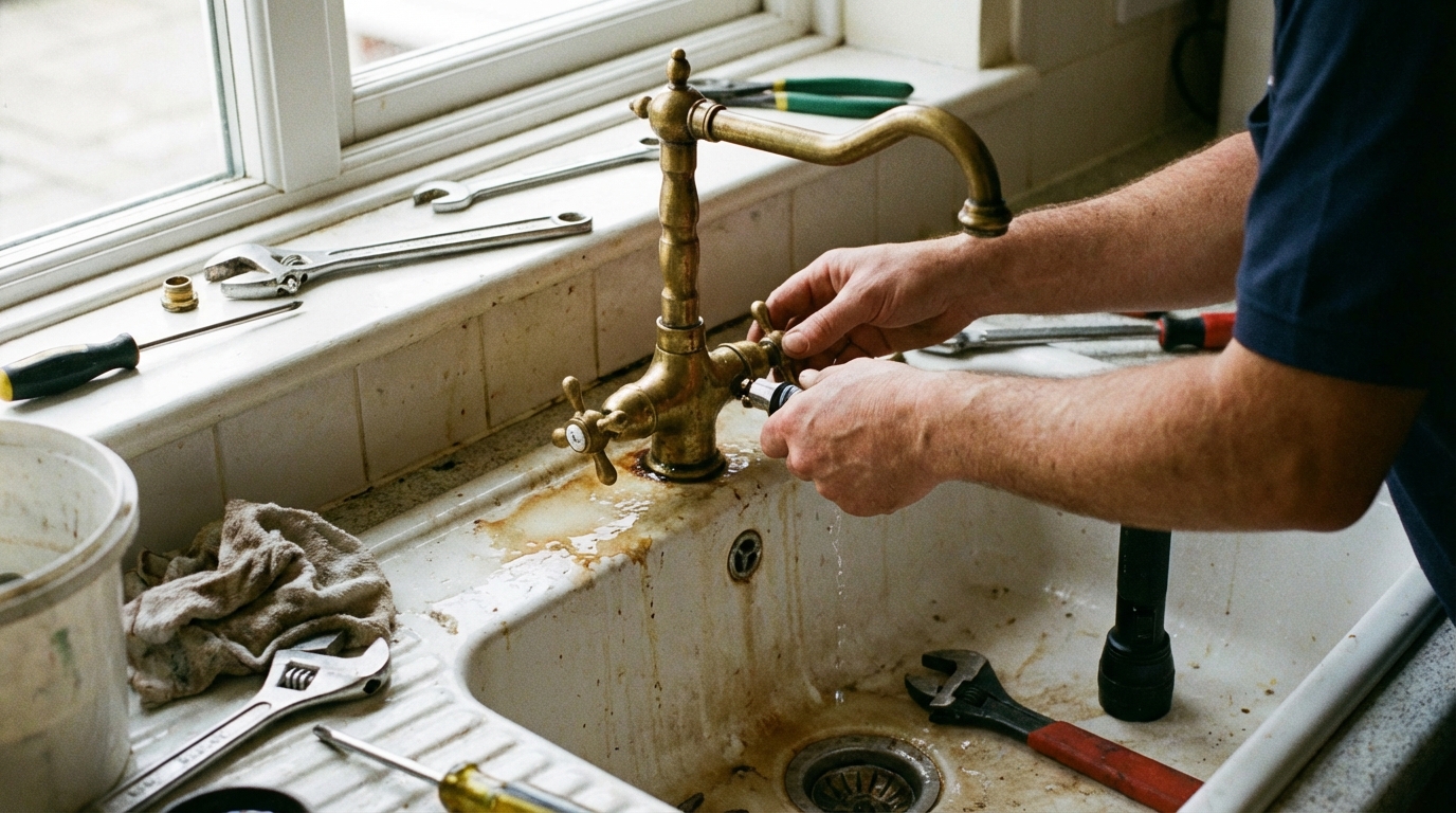 diagnostic de robinetterie avec contrôle de fuite et outillage