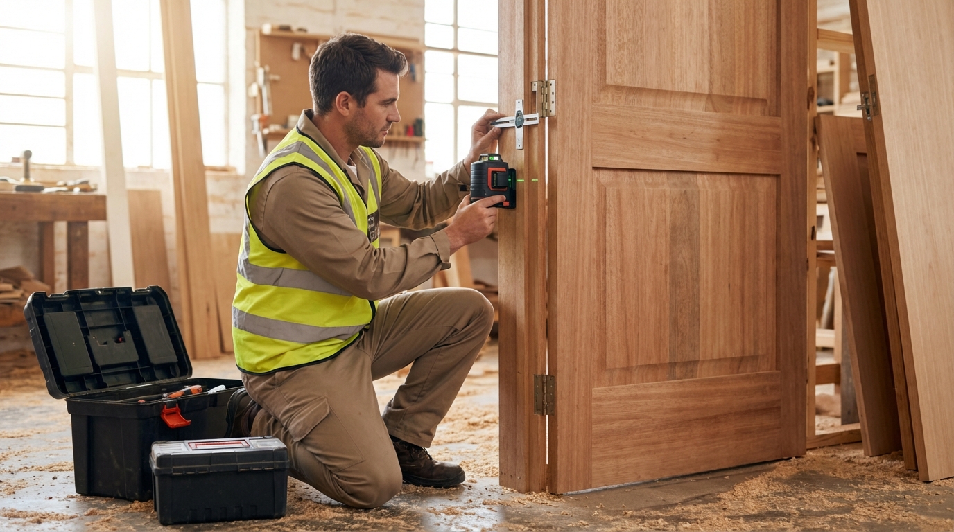 prévention clé cassée dans la serrure contrôle alignement porte