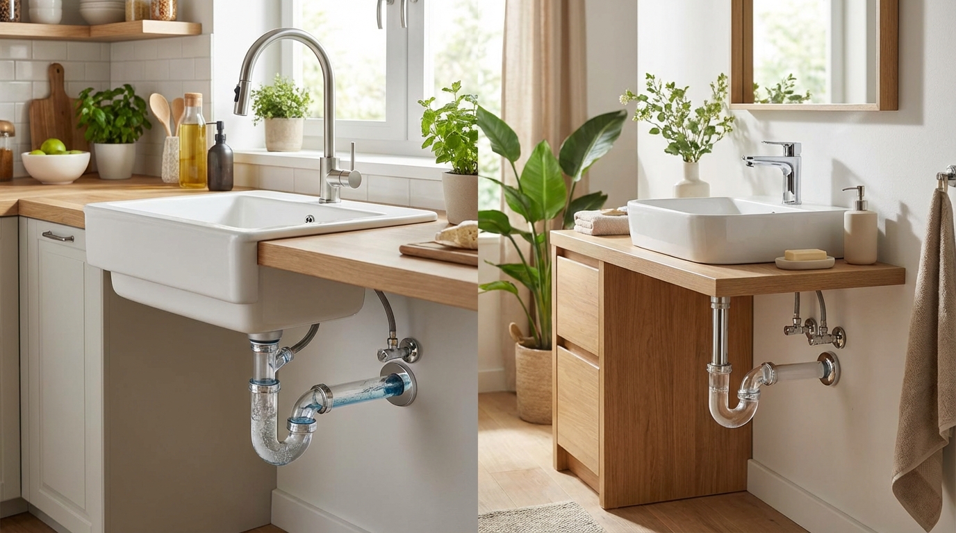 entretien canalisations dans une maison