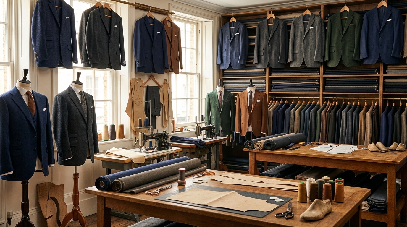 atelier de confection pour costume demi mesure