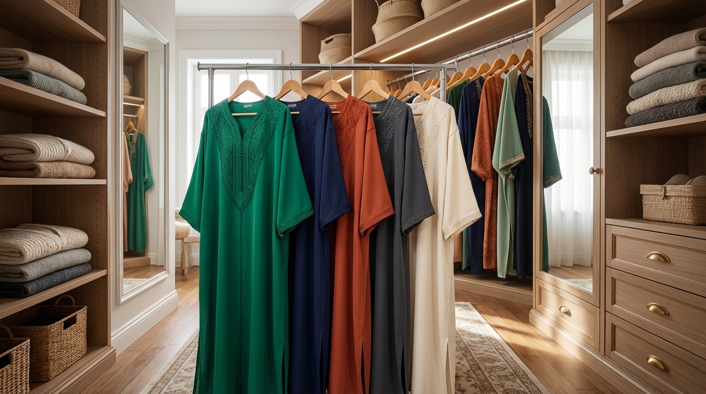 protéger abayas sur cintre