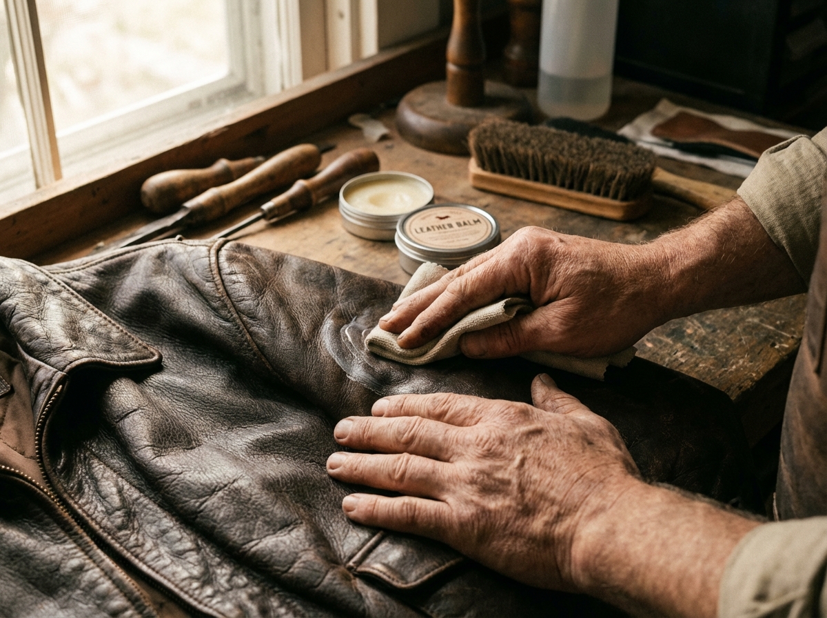 Illustration : Conseils d'entretien pour votre blouson