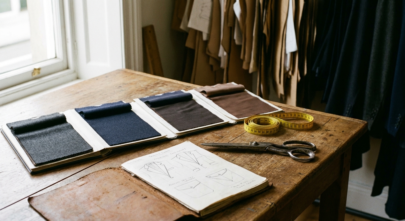 Illustration : FAQ sur les Devis de Costumes Demi-Mesure